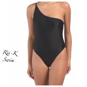 RIS-K Bungalow Swimsuit in Black